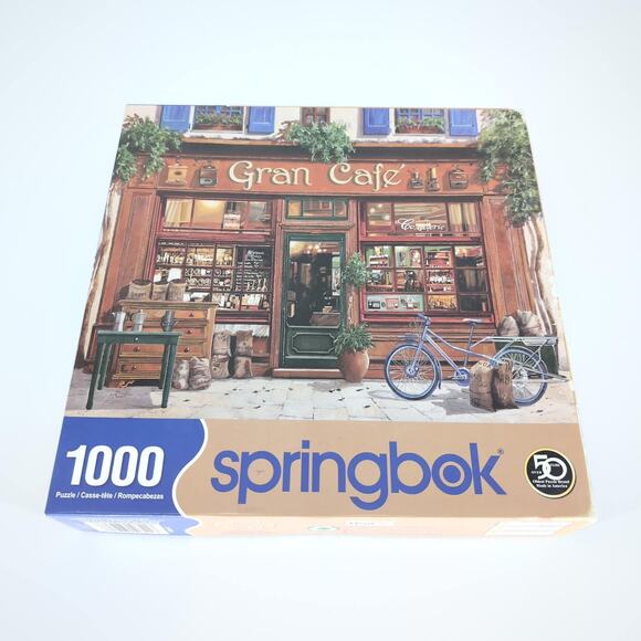 Springbok 1000 Piece "Local Treasure" Guido Borelli Art Jigsaw Puzzle - GUC - Picture 13 of 14